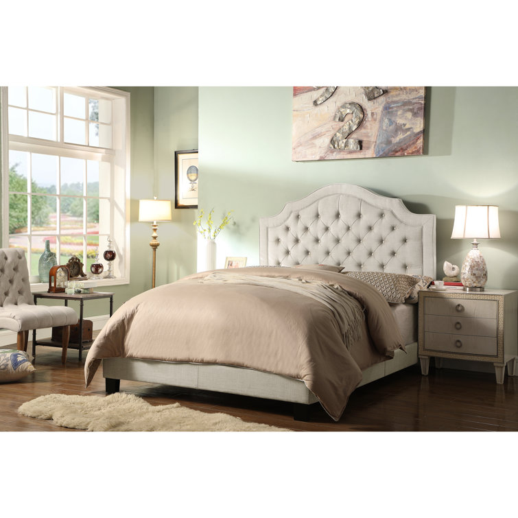 Andover Mills™ Swanley Tufted Upholstered Low Profile Standard Bed